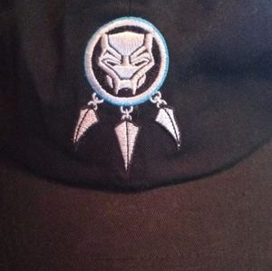 Black Panther Marvel Dad hat